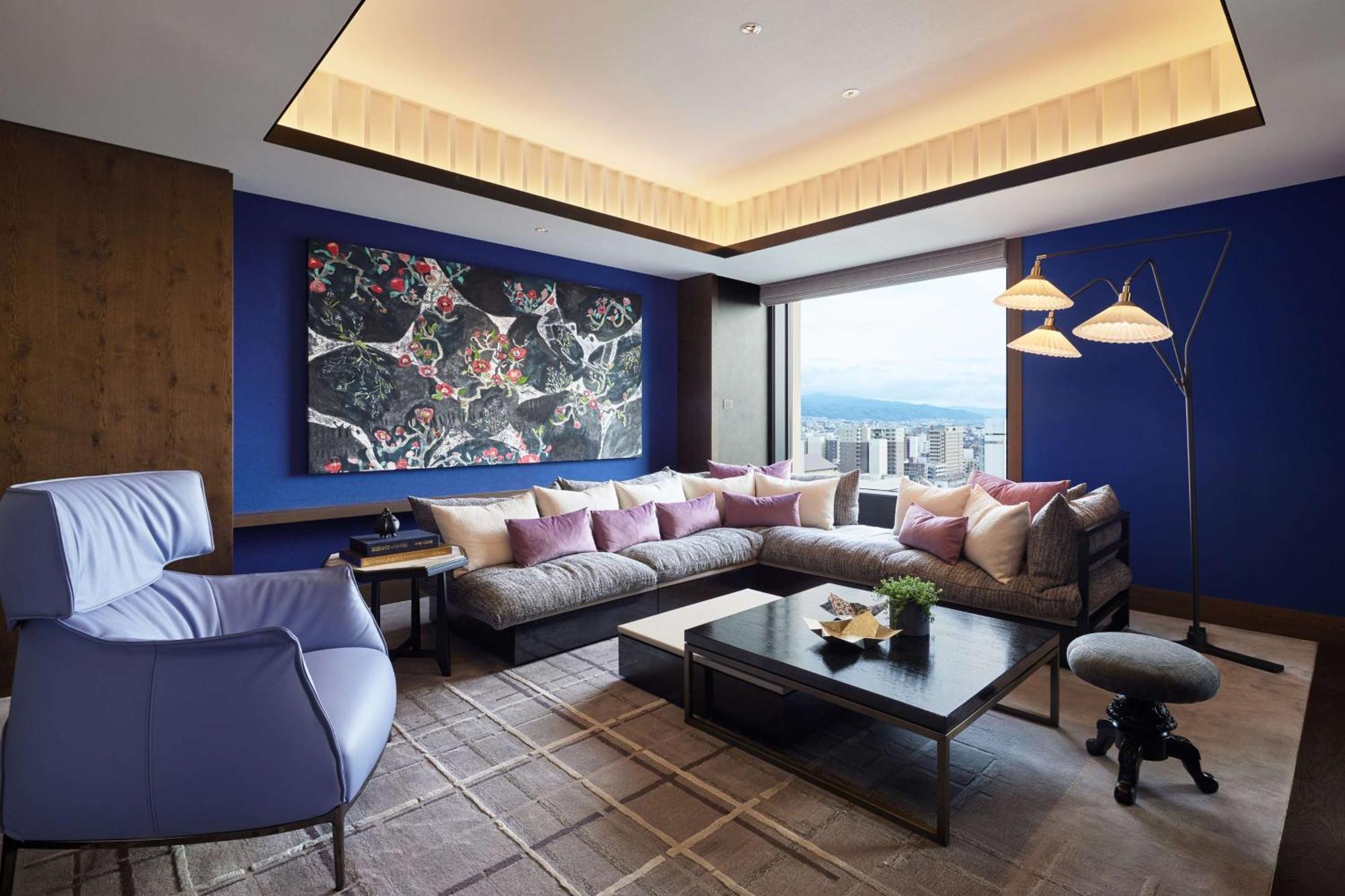 Hyatt Centric Kanazawa Exterior foto A living room at the Ritz-Carlton, Osaka